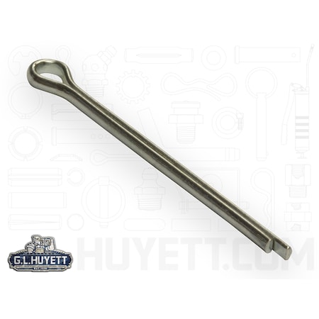 Huyett Standard Cotter Pin, 5/64 in Dia, 1-3/4 in L, Steel CP-078-1750/D